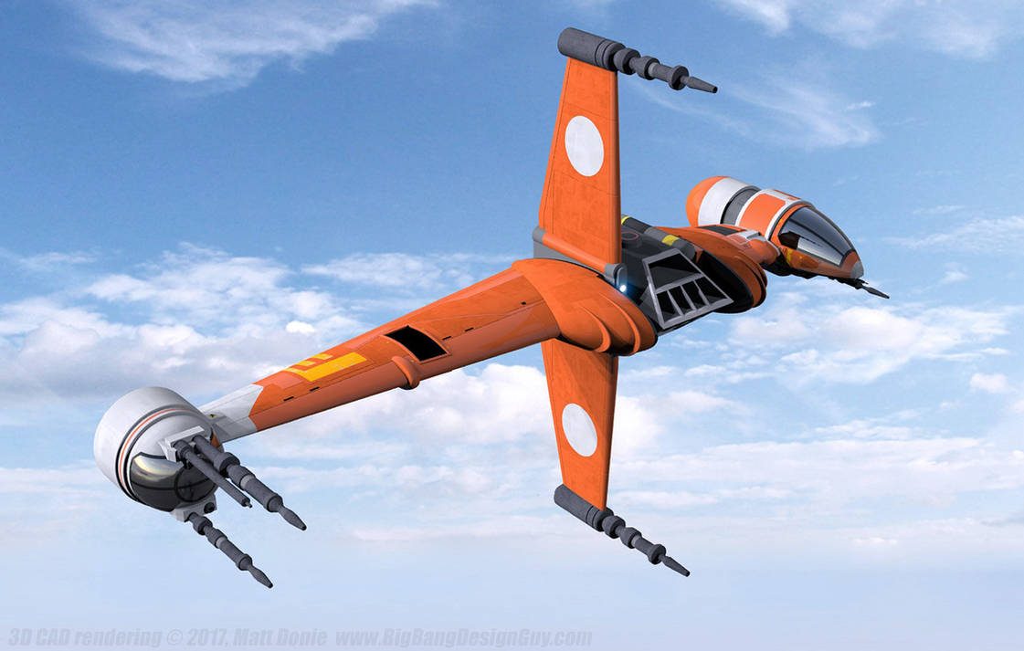 Mini B Wing B-Wing Beauty Shot by Ravendeviant on DeviantArt