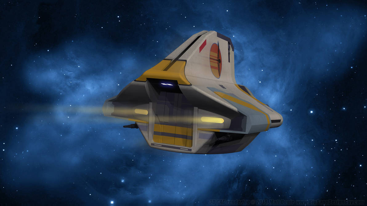 Phantom II Sheathipede Class Shuttle - Aft by Ravendeviant on DeviantArt
