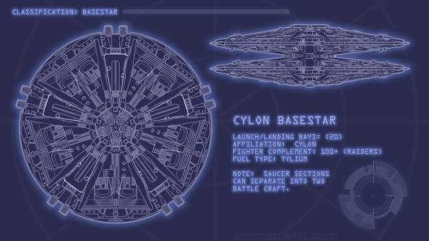 Cylon Basestar Blueprints