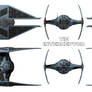 First Order TIE Interceptor - Schematics by Ravendeviant on DeviantArt