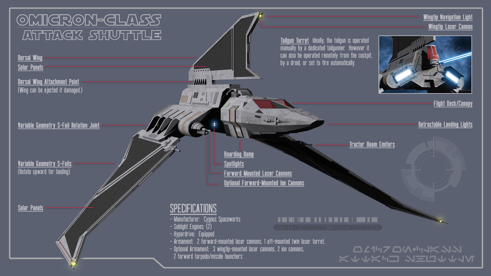 Omega Class Shuttle Omicron-class Attack Shuttle - Callouts by Ravendeviant on DeviantArt