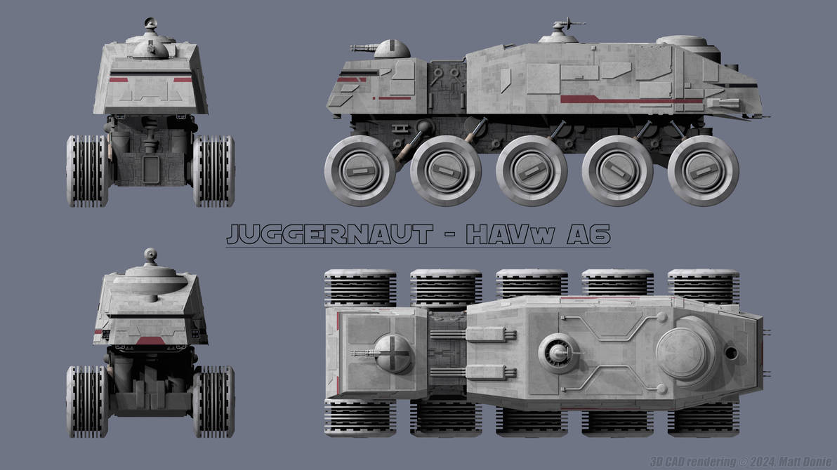 Star Wars Juggernaut Multi-View by Ravendeviant on DeviantArt