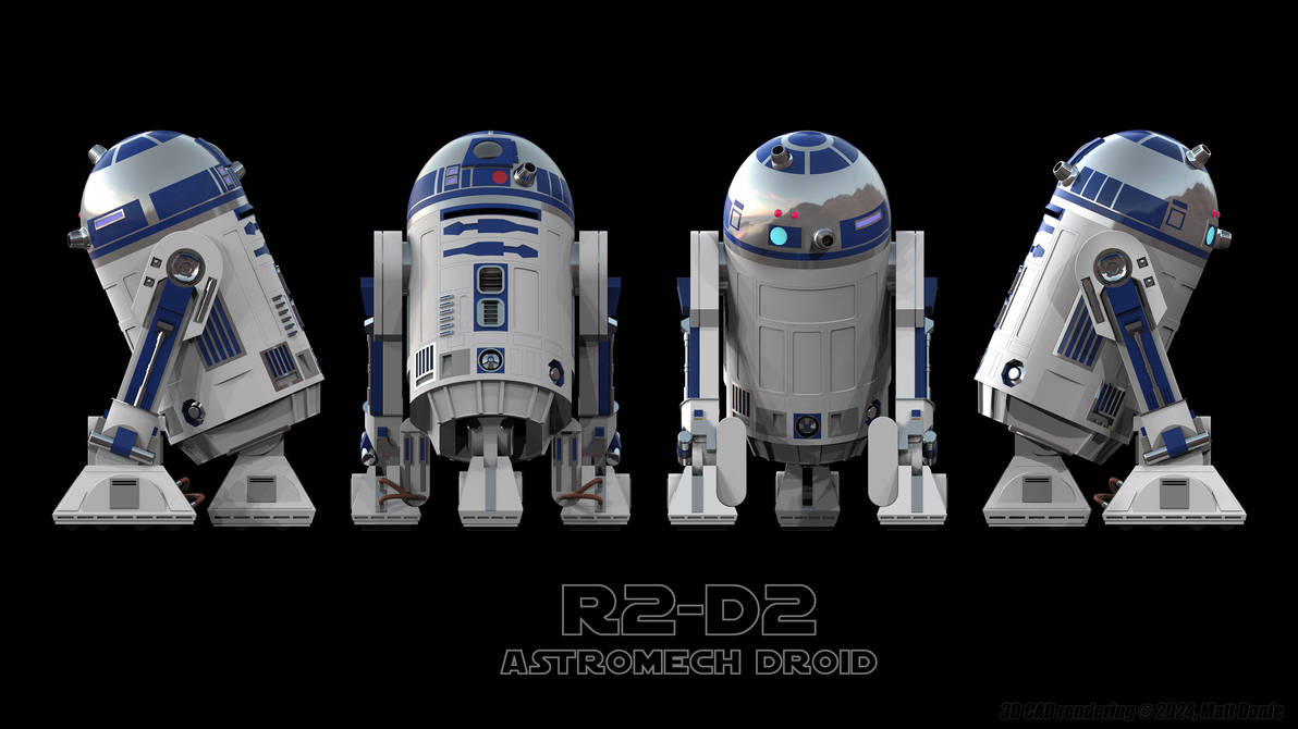 R2-D2 Astromech Droid - 02 by Ravendeviant on DeviantArt