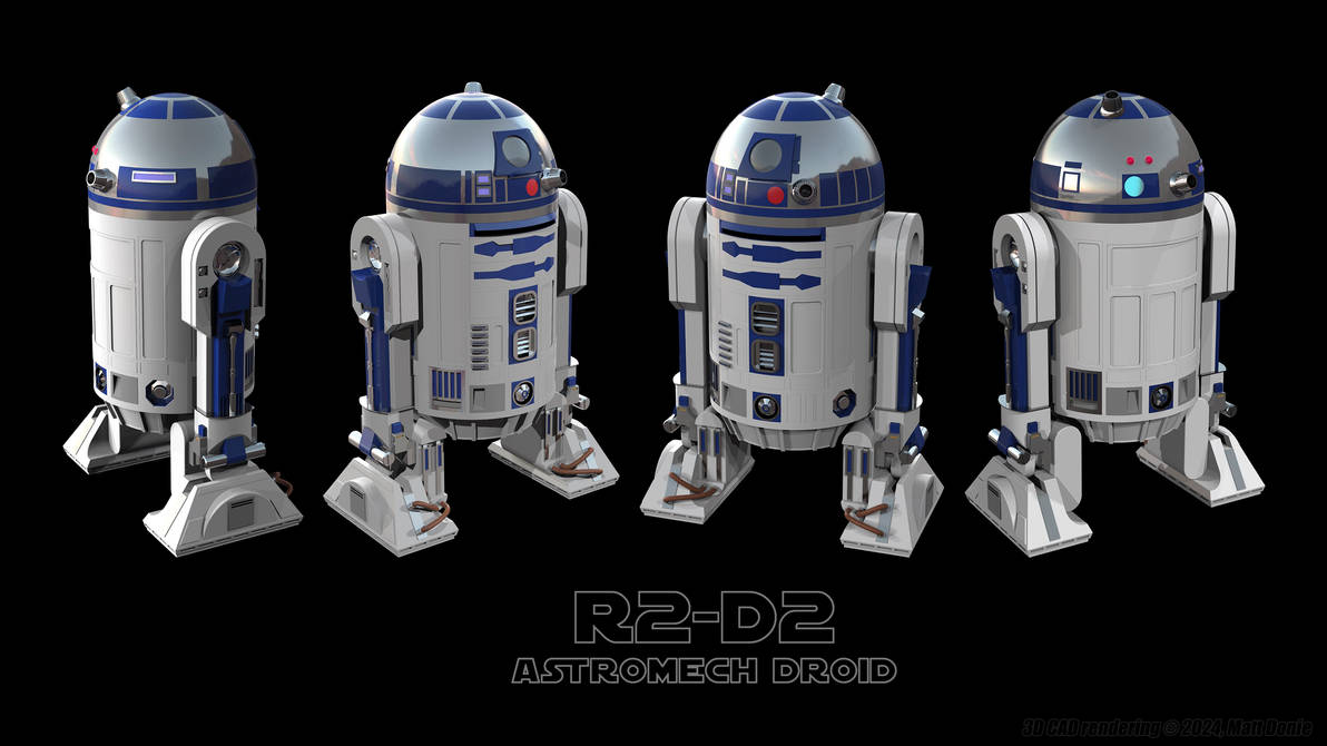 Droid R2d R2-D2 Astromech Droid - 03 by Ravendeviant on DeviantArt