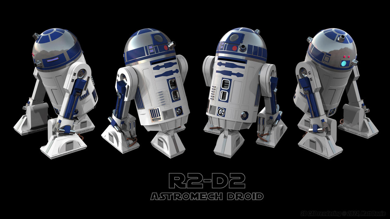 Droid R2 Scratch R2-D2 Astromech Droid - 04 by Ravendeviant on DeviantArt