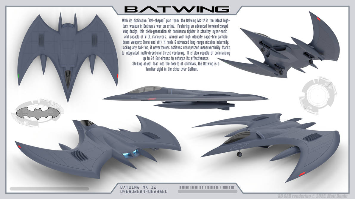 Batwing Graphics Batman's Batwing - Multi-View by Ravendeviant on DeviantArt