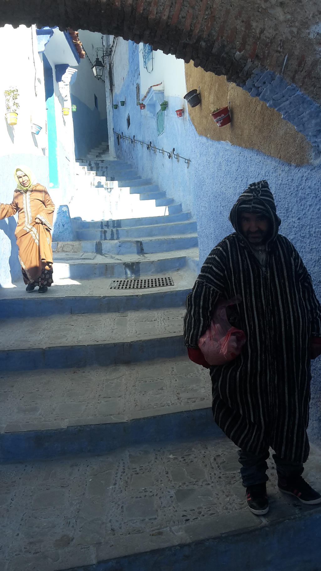 Medina Chaouen: Man and Woman