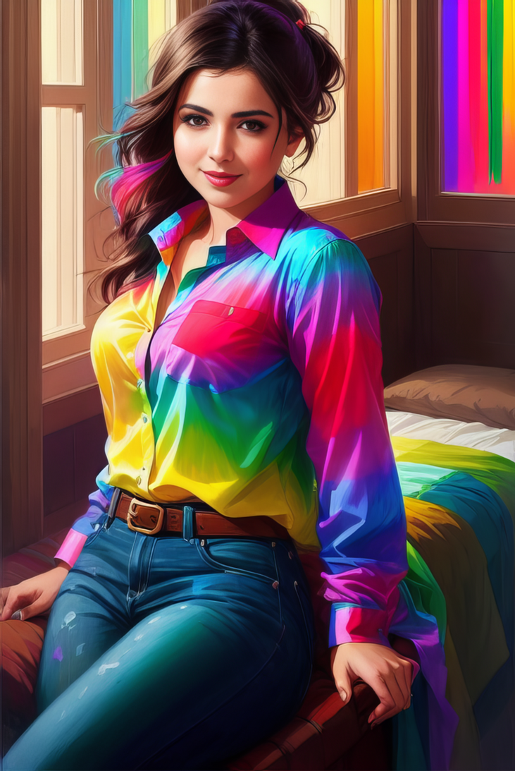 Miss RGB by Zkumar on DeviantArt