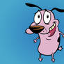 Courage the cowardly dog vector