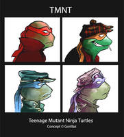 TMNT - Gorillaz