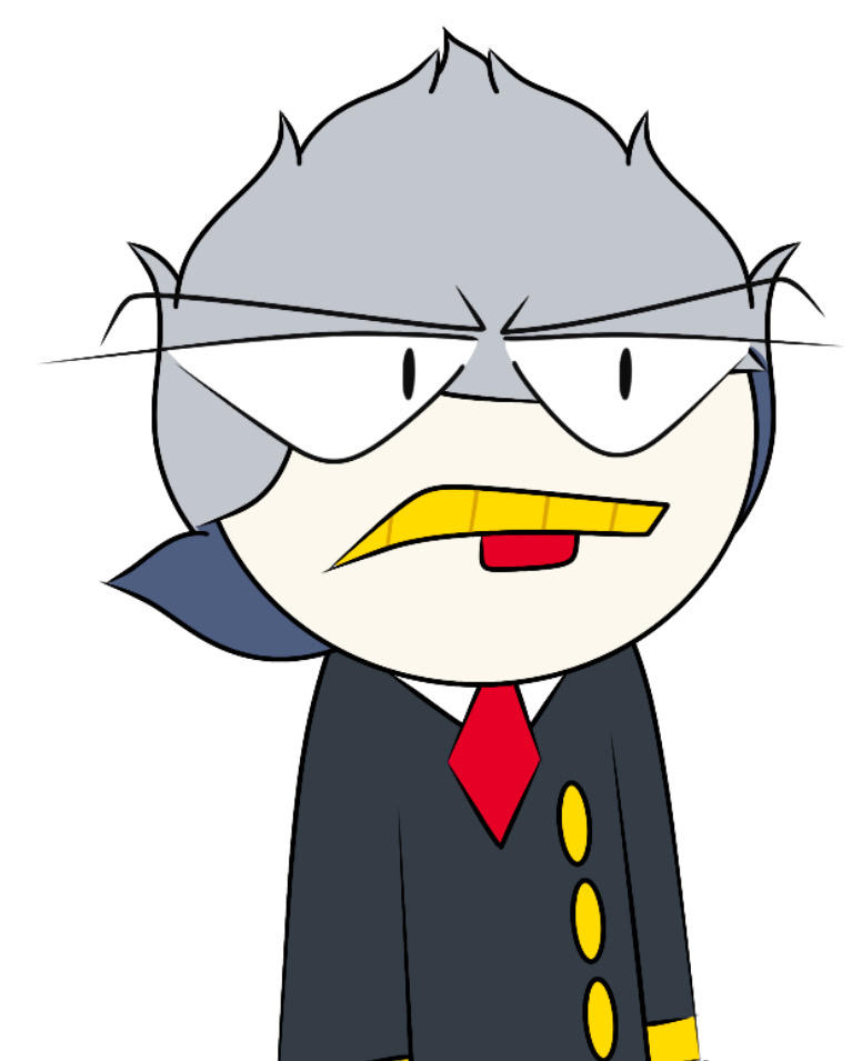 Who made him grumpy by OmegaBlue123 on DeviantArt