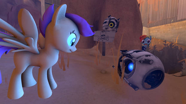 Wheatley meets Scootaloo (Remake)