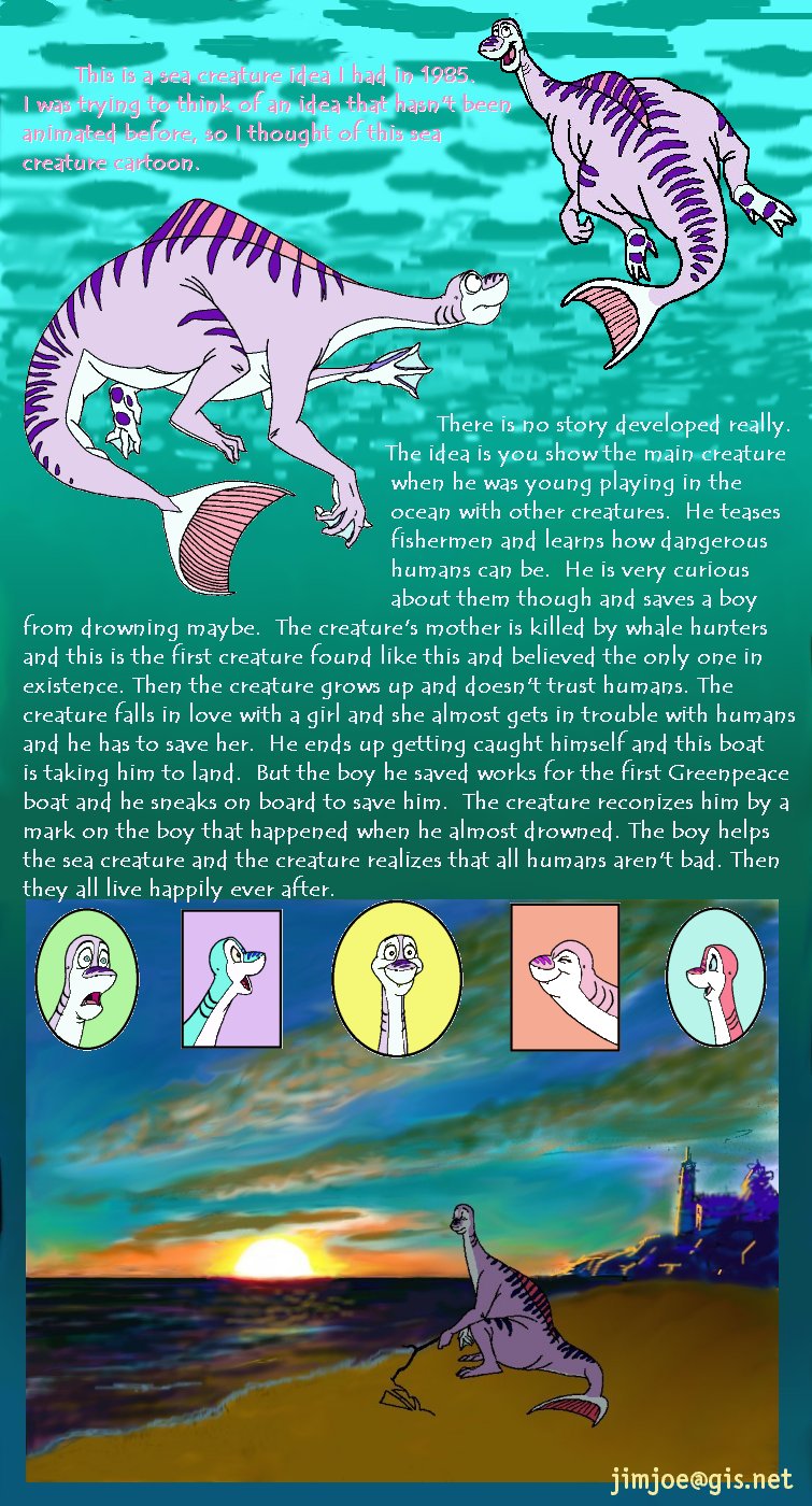 Sea monster animated movie by JIM-SWEET on DeviantArt Sea monster animated movie by JIM-SWEET on DeviantArt