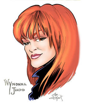 Caricature- Wynonna Judd