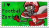 PvZ Stamp: I loev Football Zombies by Shadow-Cipher