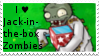 PvZ Stamp: I love Jack-in-the-Box Zombies by Shadow-Cipher