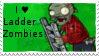 PvZ Stamp: I love Ladder Zombies by Shadow-Cipher