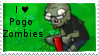 PvZ Stamp: I love Pogo Zombies