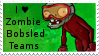 PvZ Stamp: I love Zombie Bobsled Teams by Shadow-Cipher