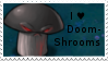 PvZ Stamp: I love Doom-Shrooms by Shadow-Cipher