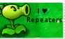 PvZ Stamp: I love Repeaters