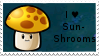 PvZ Stamp: I love Sun-Shrooms by Shadow-Cipher