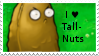 PvZ Stamp: I love Tall-Nuts by Shadow-Cipher