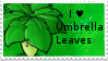 PvZ Stamp: I love Umbrella Leaves by Shadow-Cipher