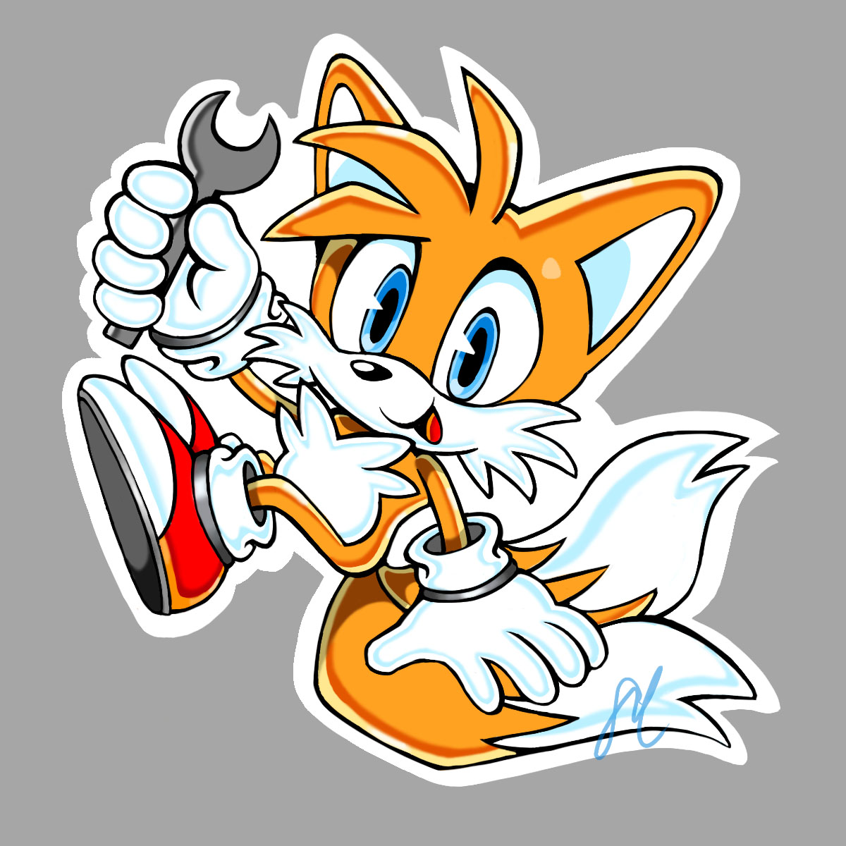 Tails sticker by PkRockinOn on DeviantArt