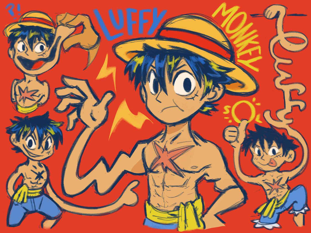 Guffy Random Random Luffy by PkRockinOn on DeviantArt