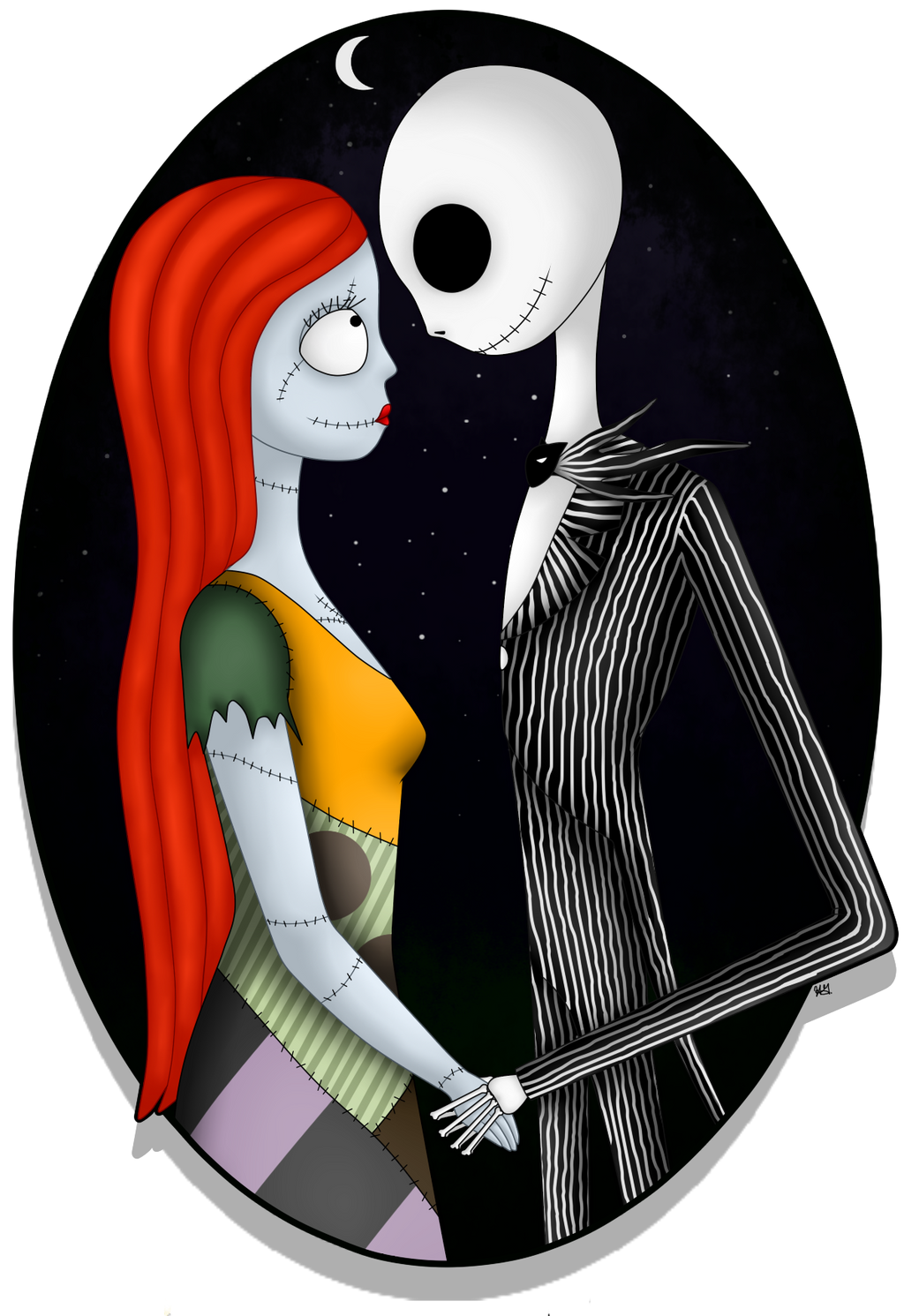 Jack and Sally by AlwaysForeverHailey on DeviantArt