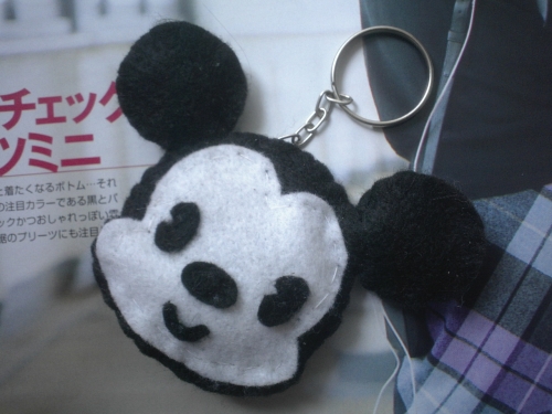 Disney Cuties Mickey keychain