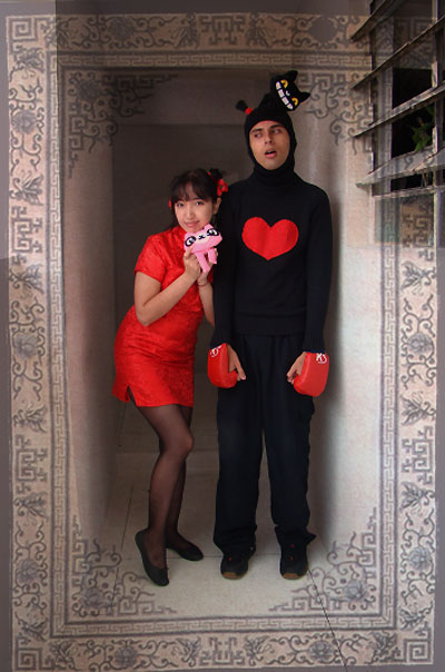 Pucca e Garu cosplay