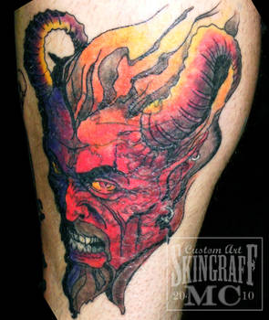 Demon Head Coverup