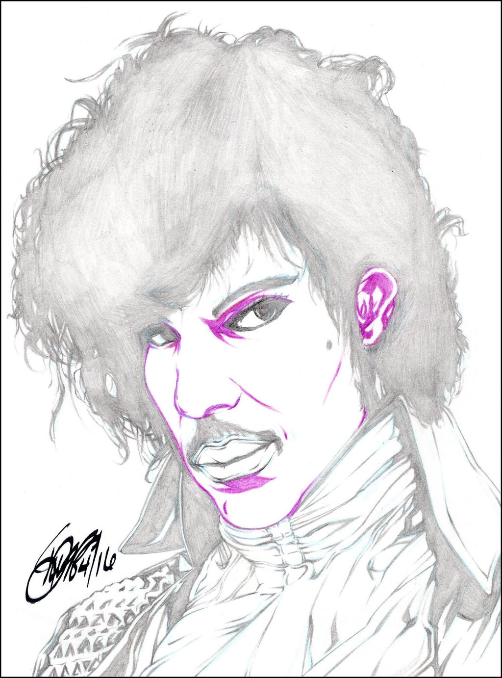 PRINCE: PURPLE RAIN PENCIL