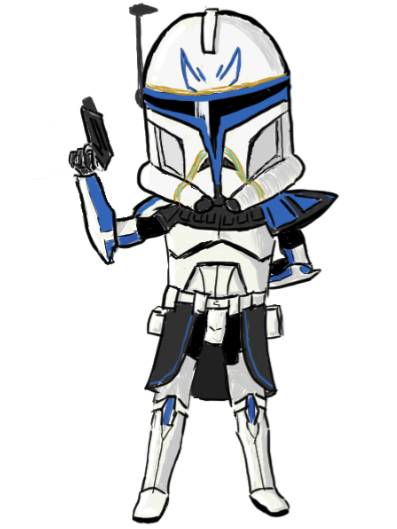 Chibi Captain Rex by DavidKoh204 on DeviantArt