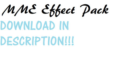MME Effect Pack