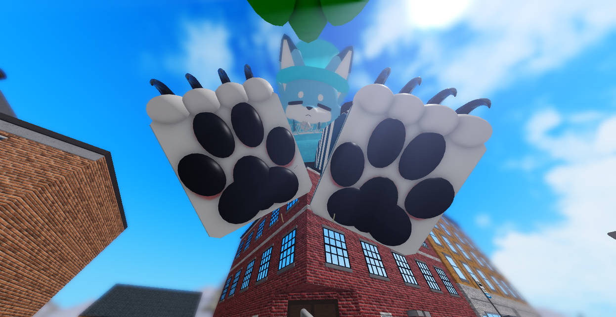 Macro Paw Tease by SmallPupWendell on DeviantArt