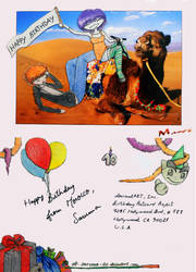 DA 10th Birthday Postcard