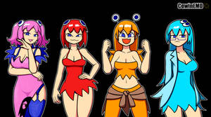 Pac-Man Ghosts Girls