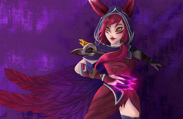 Xayah trade art