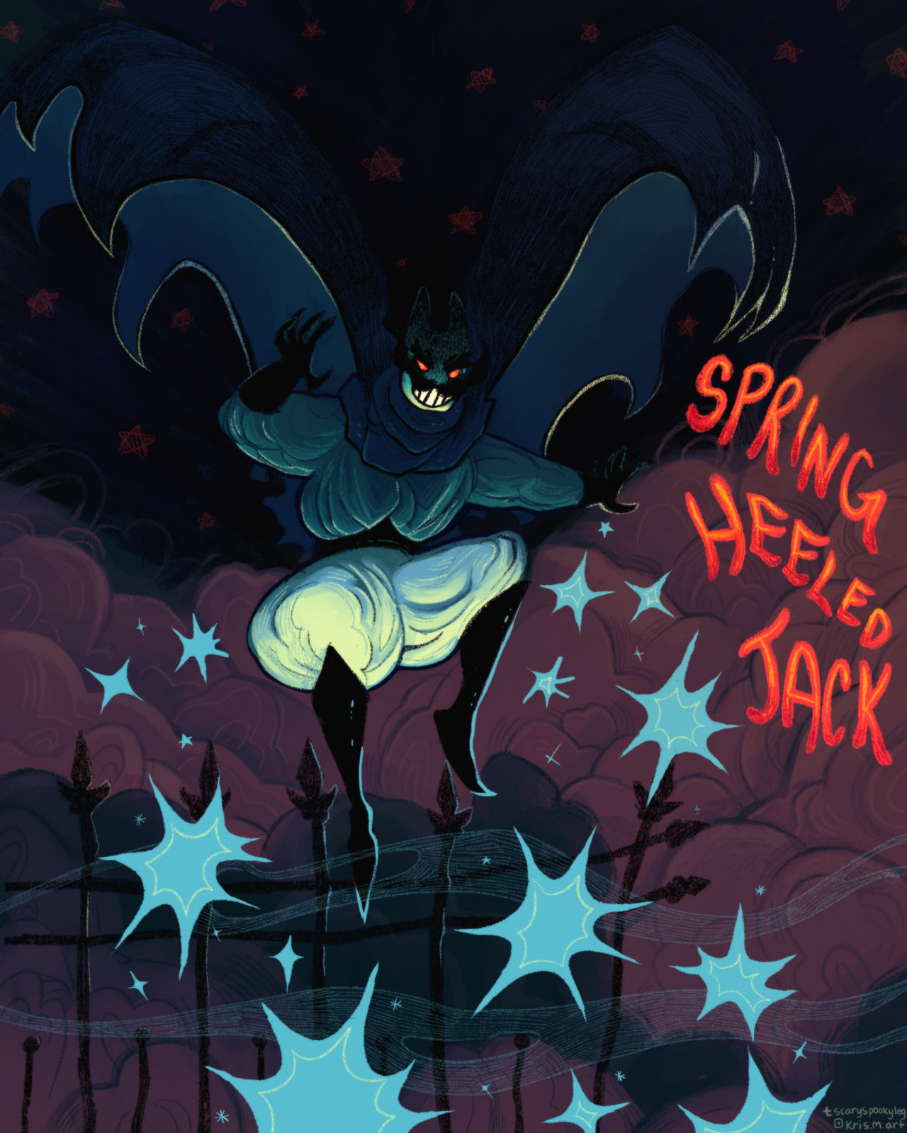 Spring Heeled Jack Small by scaryspookyleg on DeviantArt