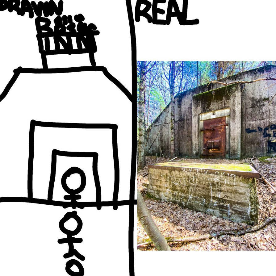 Real vs Drawn: Bella Dean Secret Base (read Desc) by theinfoisoff on ...
