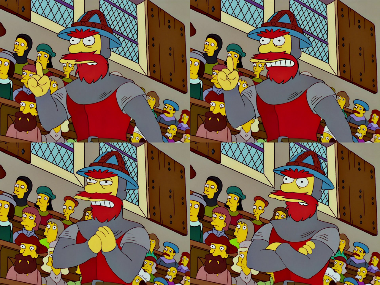 Groundskeeper Groundskeeper Willie in Medieval Times by HotandBothered on DeviantArt