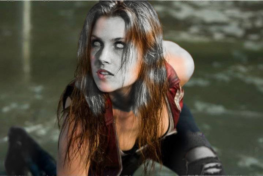 claire redfield freezing in stone