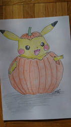 Pumpkin Pikachu