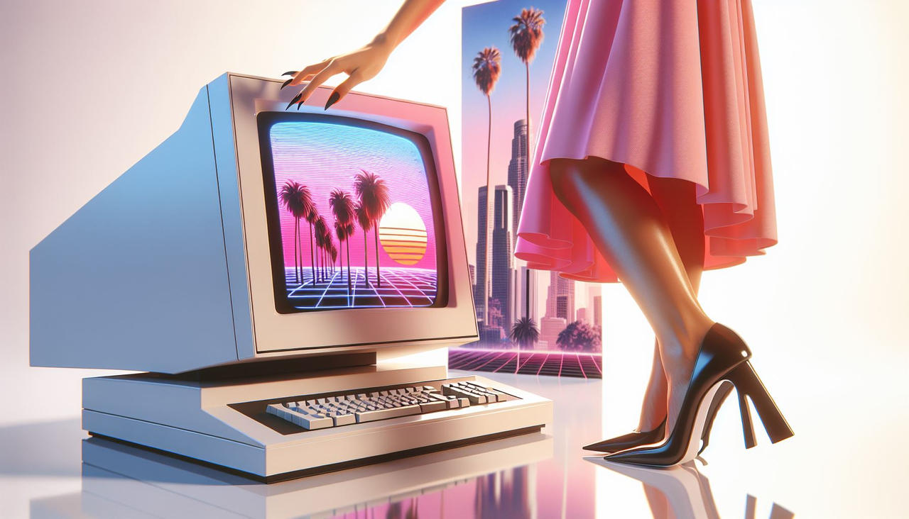 Computer Lady 8 by MIAMIDREAMER on DeviantArt