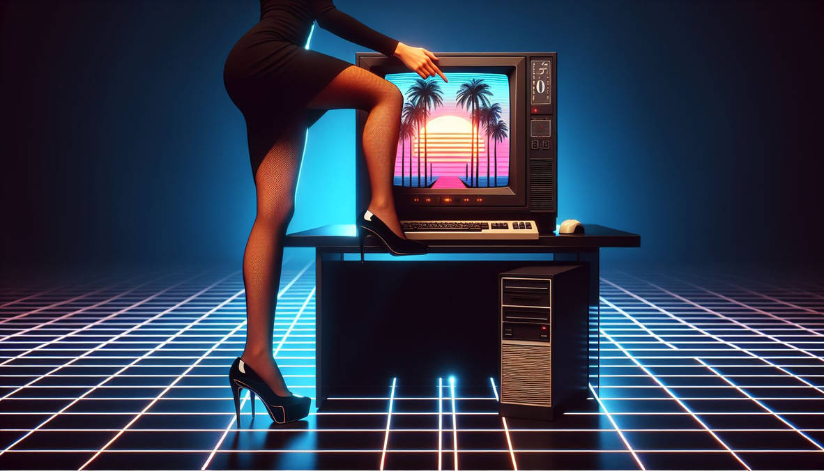 Ms Computer Girl Computer Lady 8 by MIAMIDREAMER on DeviantArt
