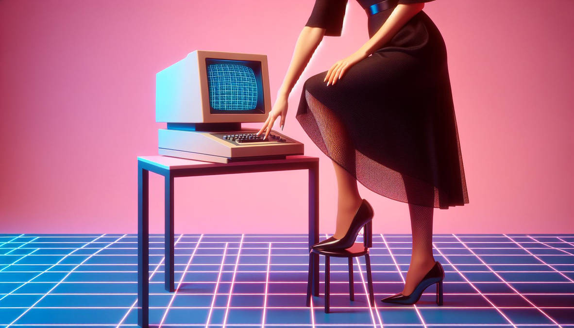 Fast Lady Computer Computer Lady 12 by MIAMIDREAMER on DeviantArt
