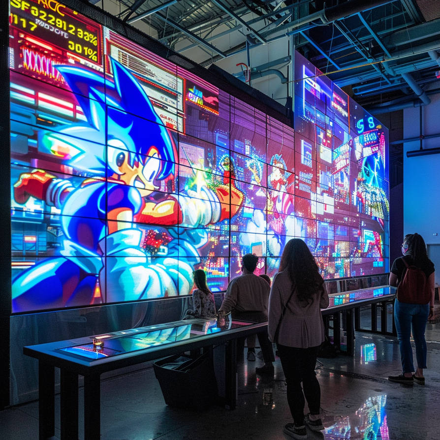 carlights music 2 SEGA Game Characters in Anime St by MIAMIDREAMER on ...